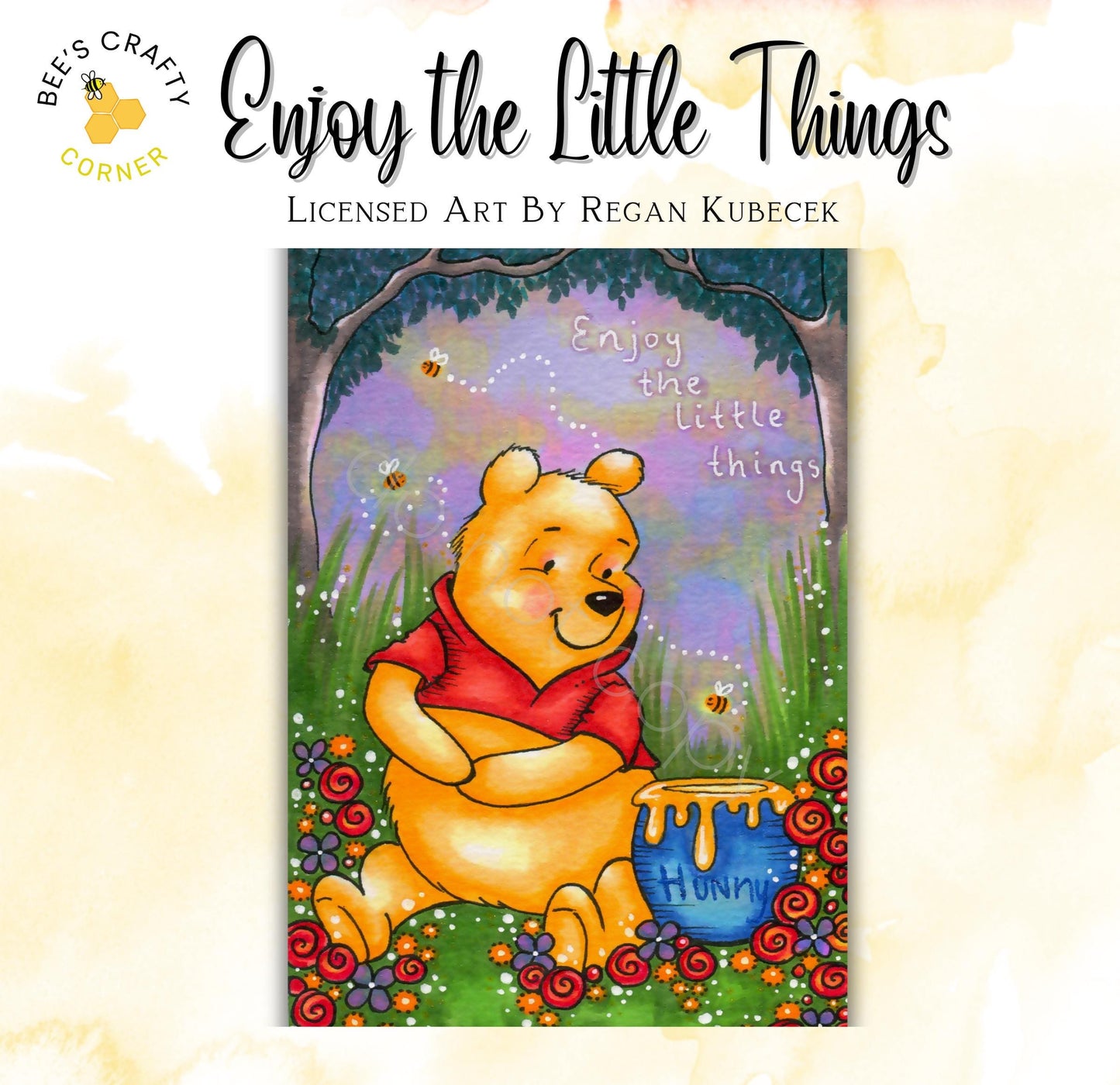 RELEASE PAPER | Enjoy The Little Things by Regan Kubecek - Licensed Release Papers