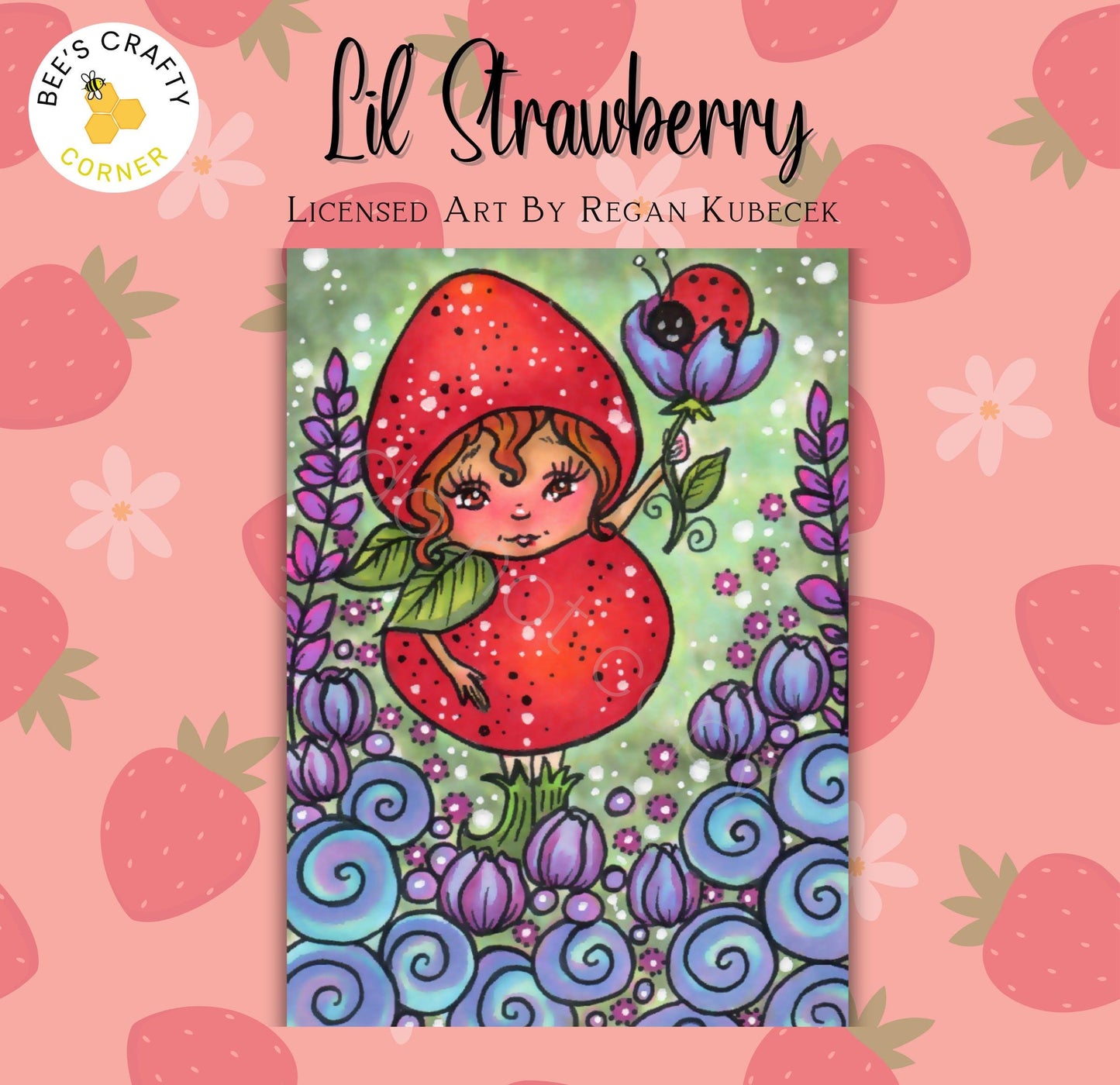RELEASE PAPER | Lil Strawberry by Regan Kubecek - Licensed Release Papers