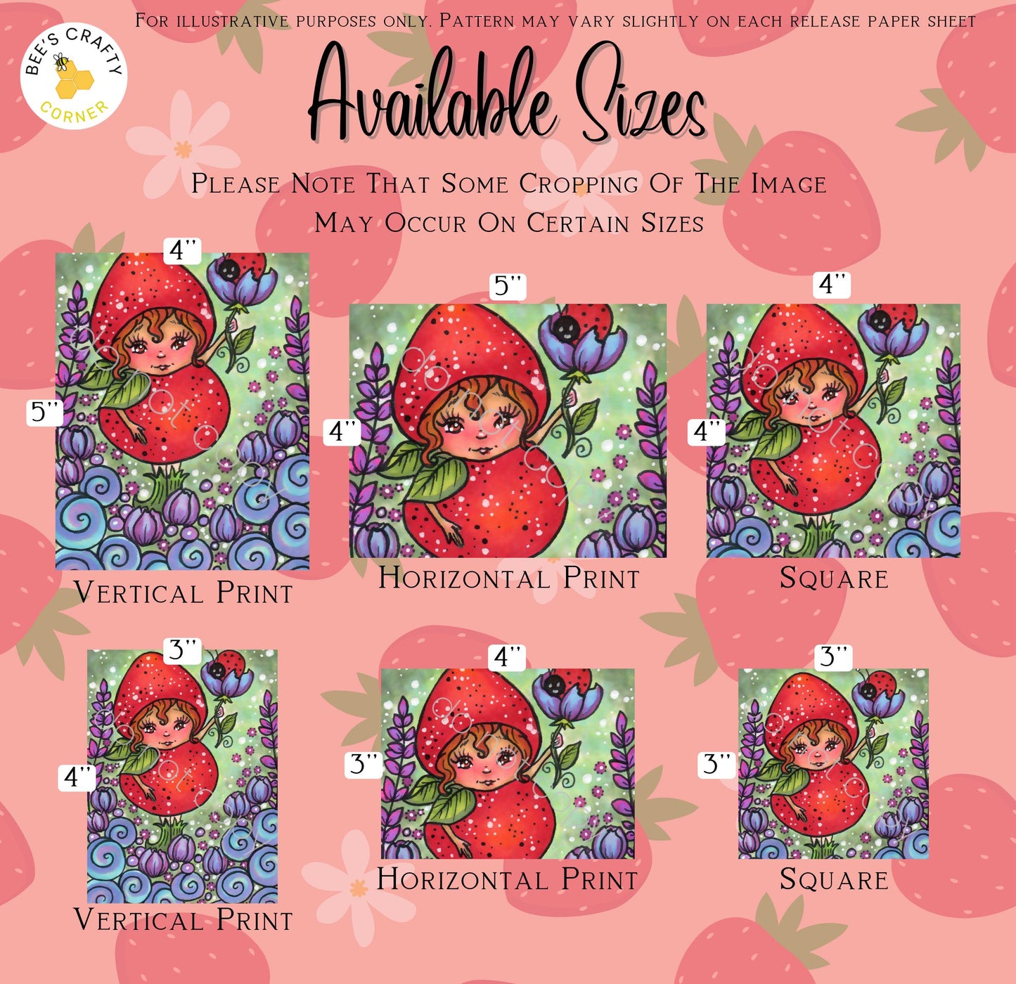 RELEASE PAPER | Lil Strawberry by Regan Kubecek - Licensed Release Papers