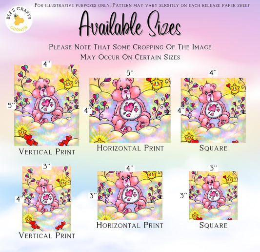 RELEASE PAPER | Valentine Heart by Regan Kubecek - Licensed Release Papers