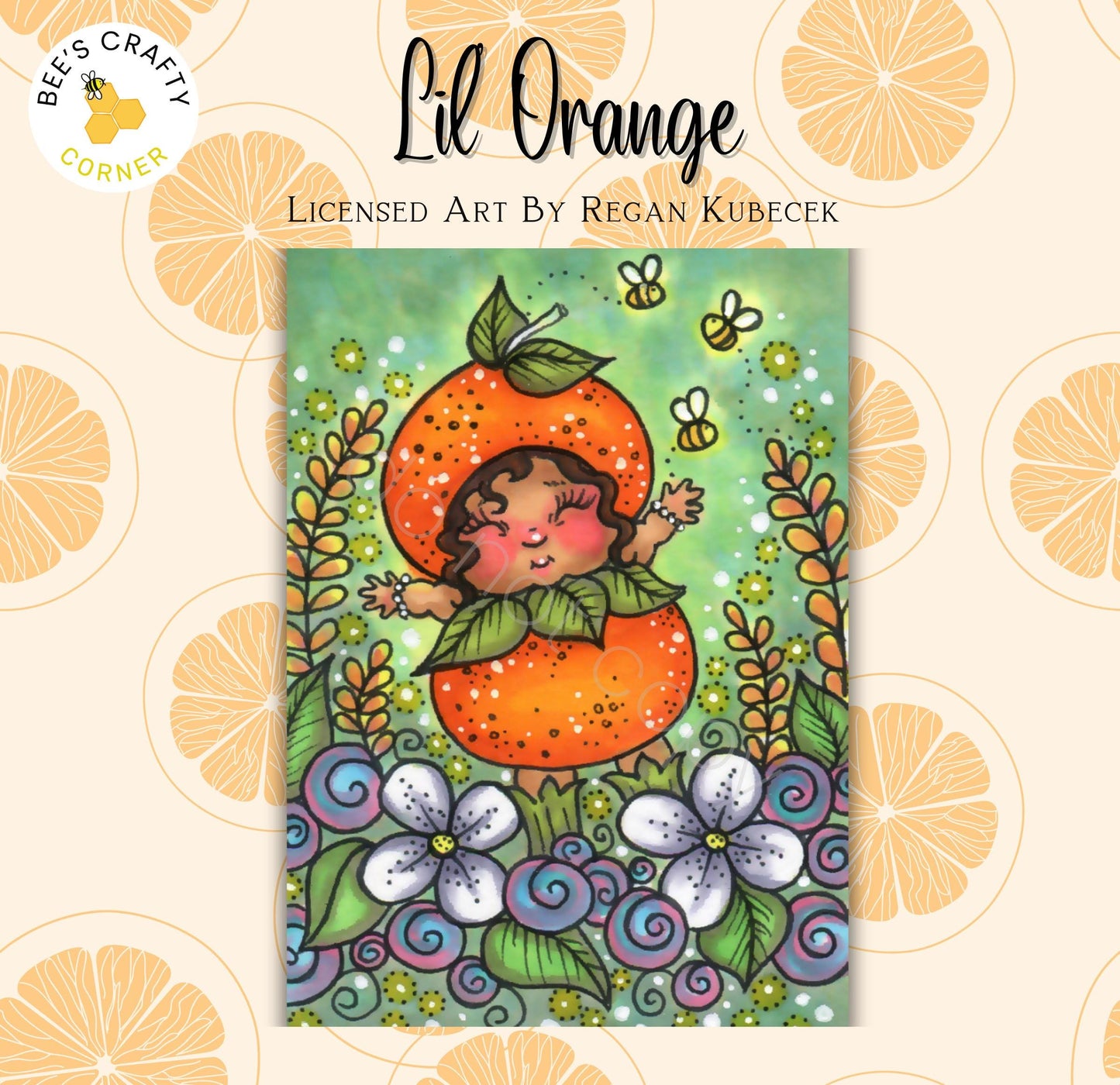 RELEASE PAPER | Lil Orange by Regan Kubecek - Licensed Release Papers