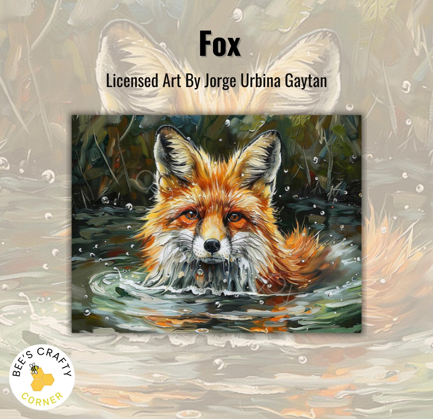 RELEASE PAPER | Fox by Jorge Urbina - Licensed Release Papers