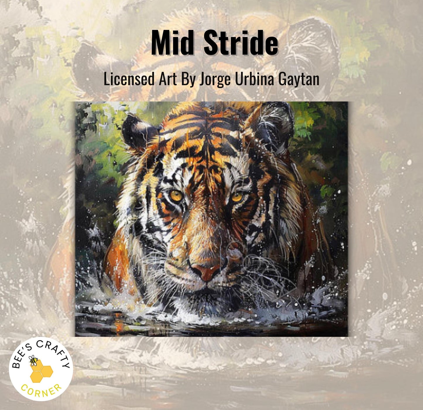 RELEASE PAPER | Mid Stride by Jorge Urbina - Licensed Release Papers