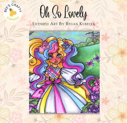 RELEASE PAPER | Oh So Lovely by Regan Kubecek - Licensed Release Papers