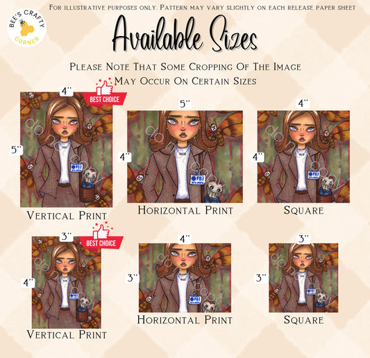 RELEASE PAPER | Starling by Regan Kubecek - Licensed Release Papers