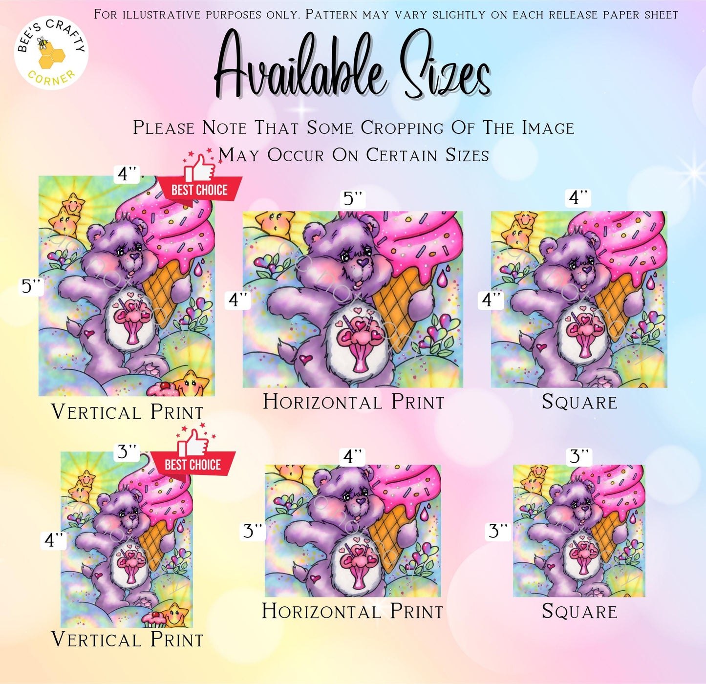 RELEASE PAPER | Share Bear by Regan Kubecek - Licensed Release Papers
