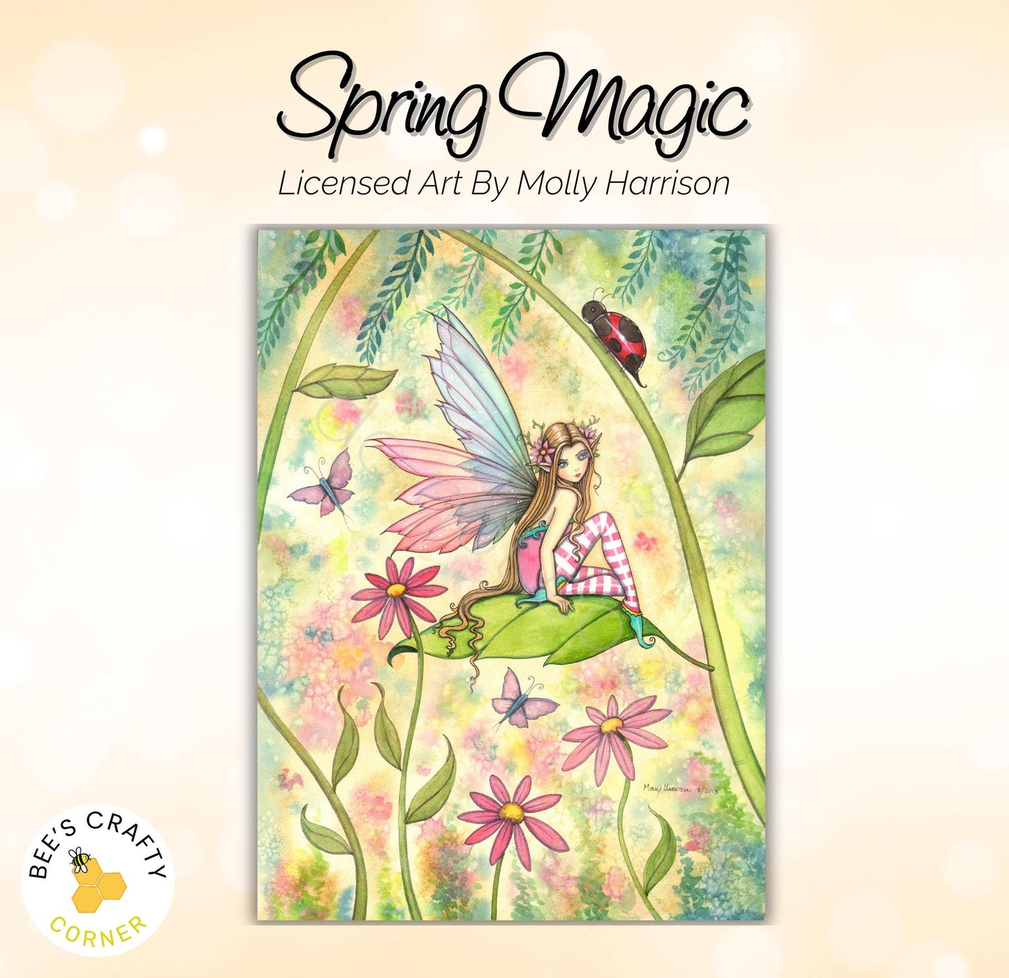 RELEASE PAPER | Spring Magic by Molly Harrison - Licensed Release Papers