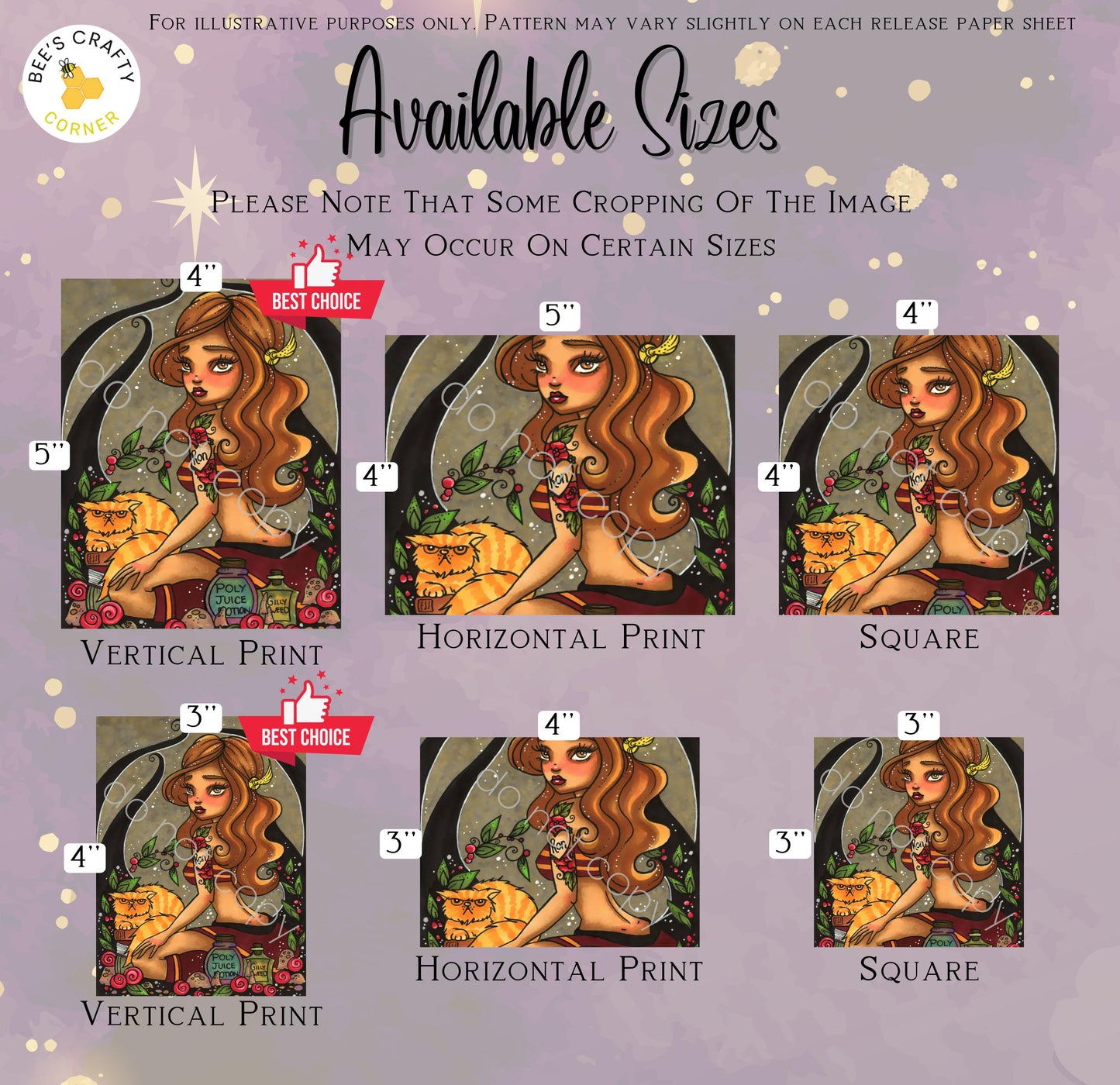 RELEASE PAPER | Spells and Potions by Regan Kubecek - Licensed Release Papers