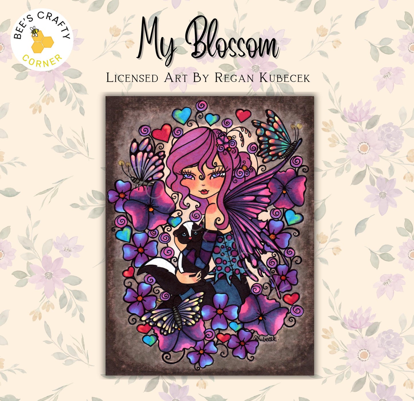 RELEASE PAPER | My Blossom by Regan Kubecek - Licensed Release Papers