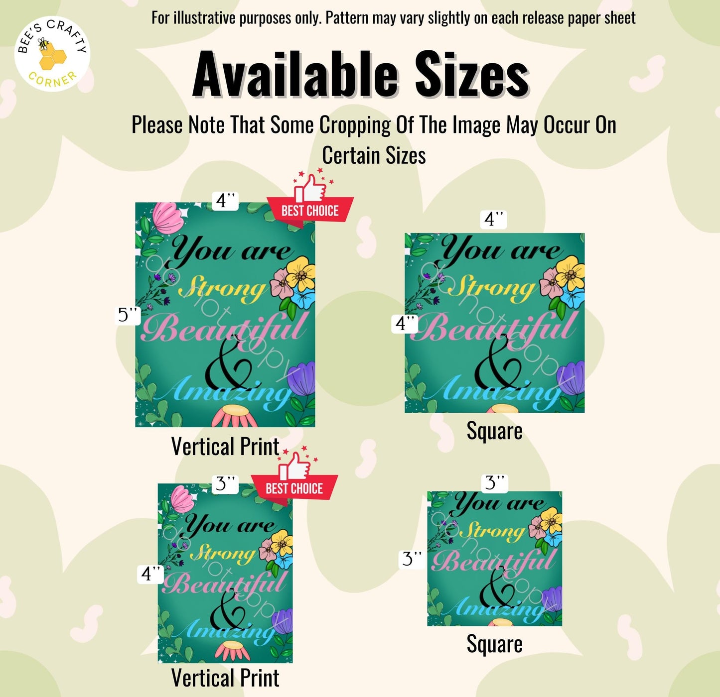 RELEASE PAPER | Affirmations by Kielea McGee - Licensed Release Papers