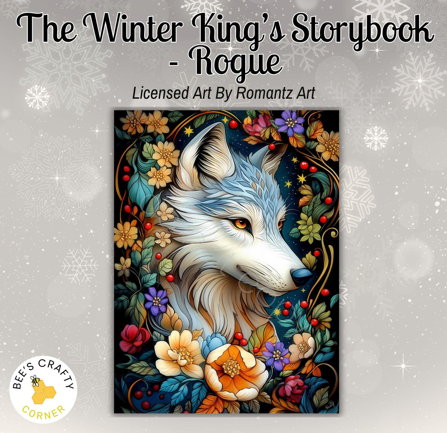 RELEASE PAPER | The Winter King's Storybook - Rogue - by Romantz Art | Licensed Release Papers