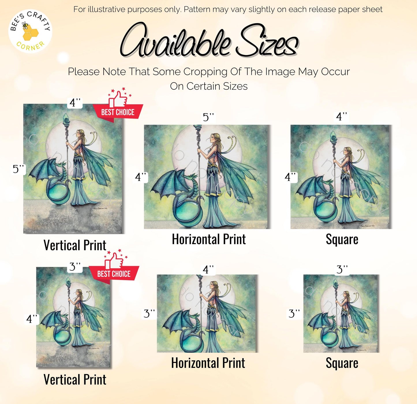 RELEASE PAPER | Aquamarine Dragon by Molly Harrison - Licensed Release Papers