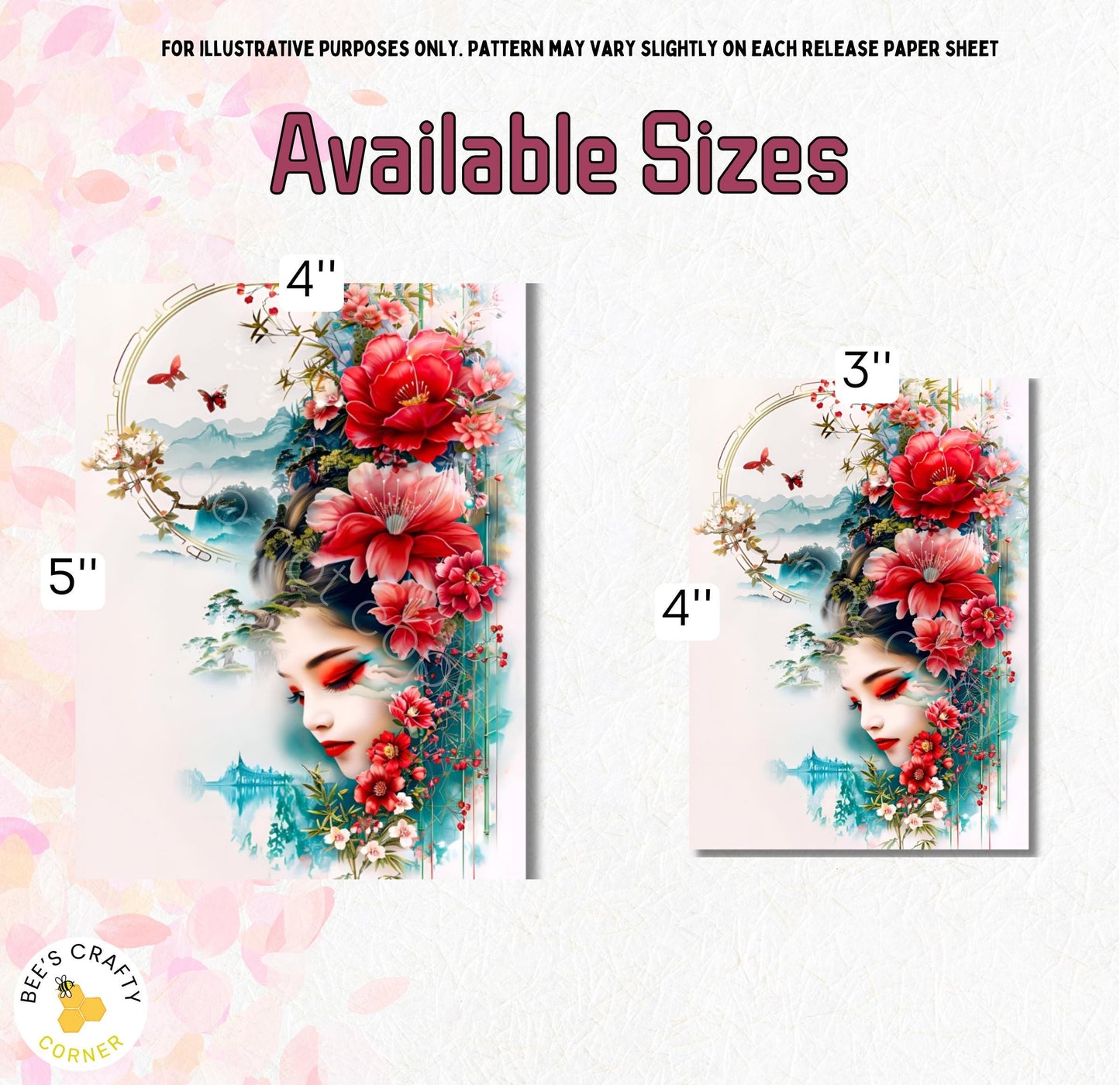 RELEASE PAPER | The Grace of Yuling by Stacy Deal - Reusable Diamond Painting Release Paper