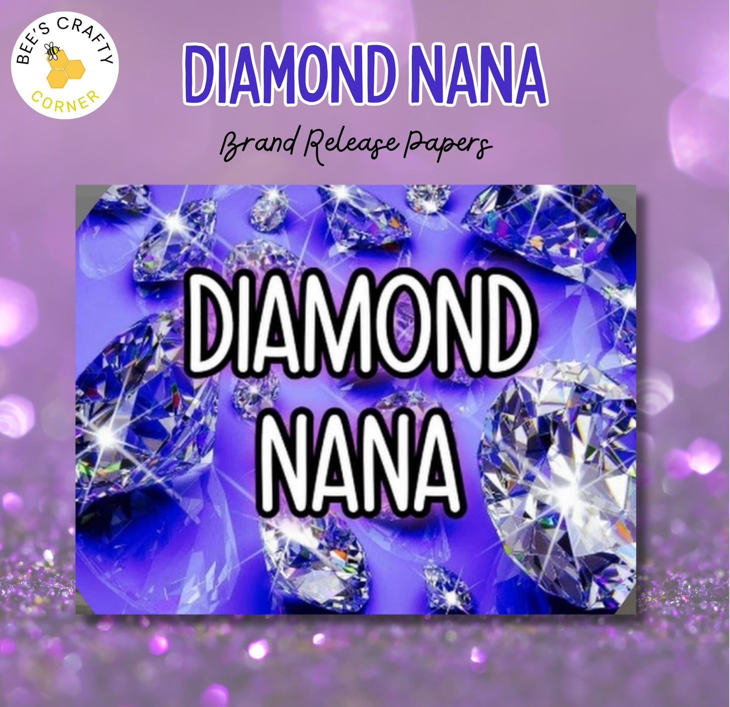 RELEASE PAPER | Diamond Nana Branded Release Paper | Reusable Diamond Painting Release Paper