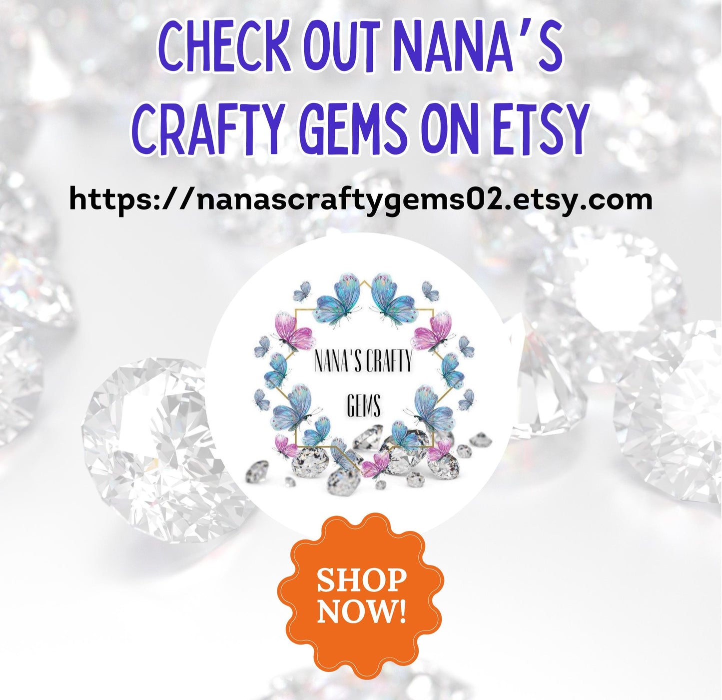 RELEASE PAPER | Nana's Crafty Gems Branded Release Paper | Reusable Diamond Painting Release Paper