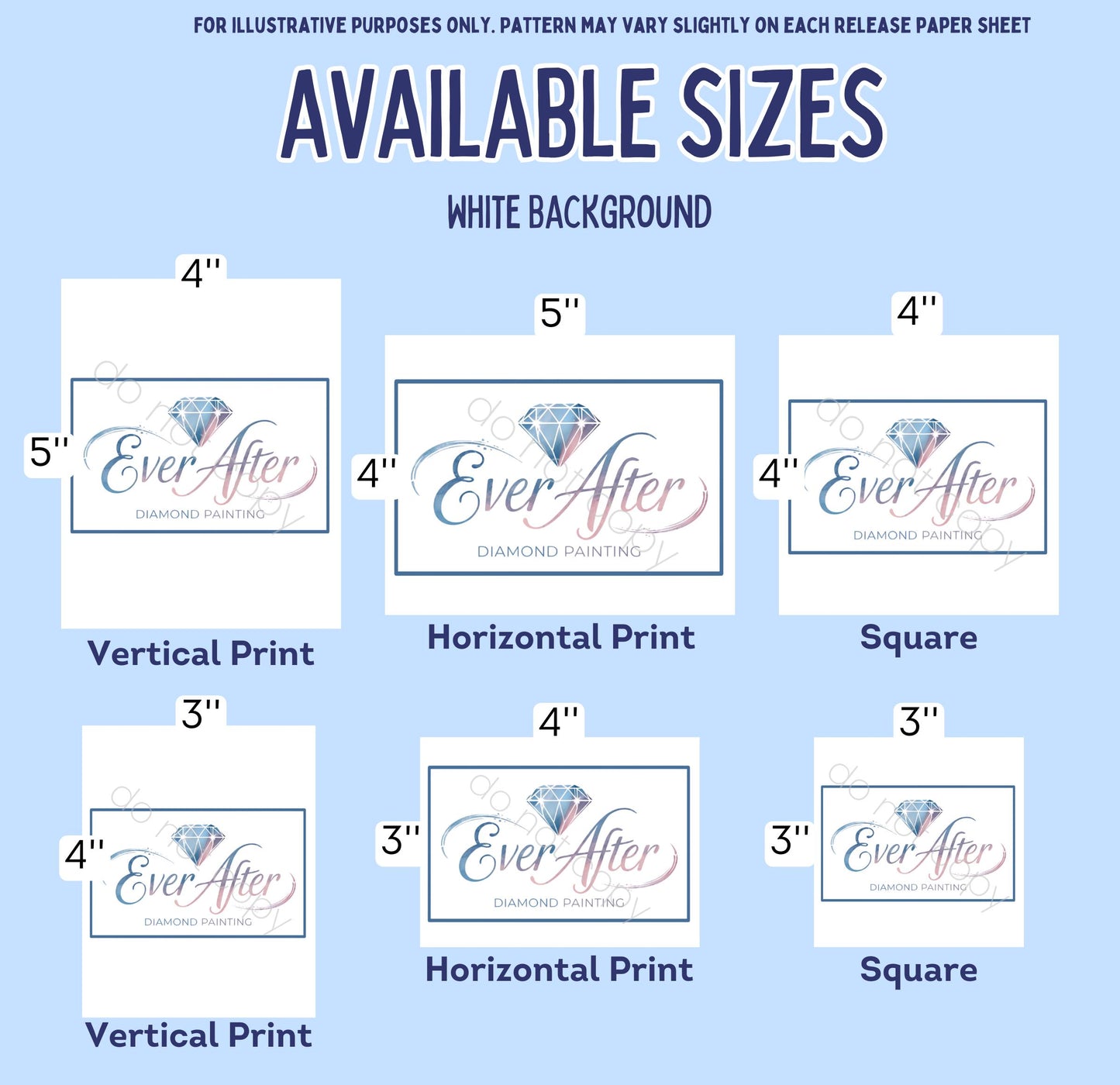 RELEASE PAPER | Ever After Diamond Painting Branded Release Paper | Reusable Diamond Painting Release Paper