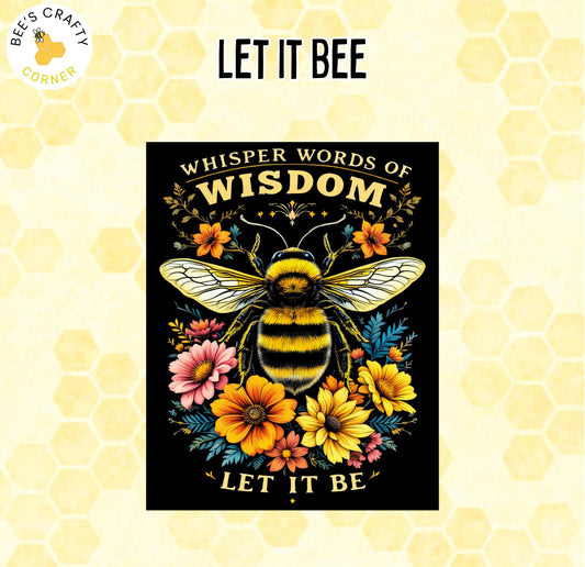 RELEASE PAPER | Let It Bee - Reusable Diamond Painting Release Paper