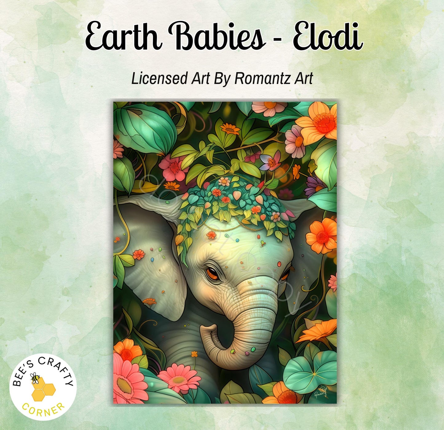 RELEASE PAPER | Earth Babies - Elodi - by Romantz Art | Licensed Release Papers