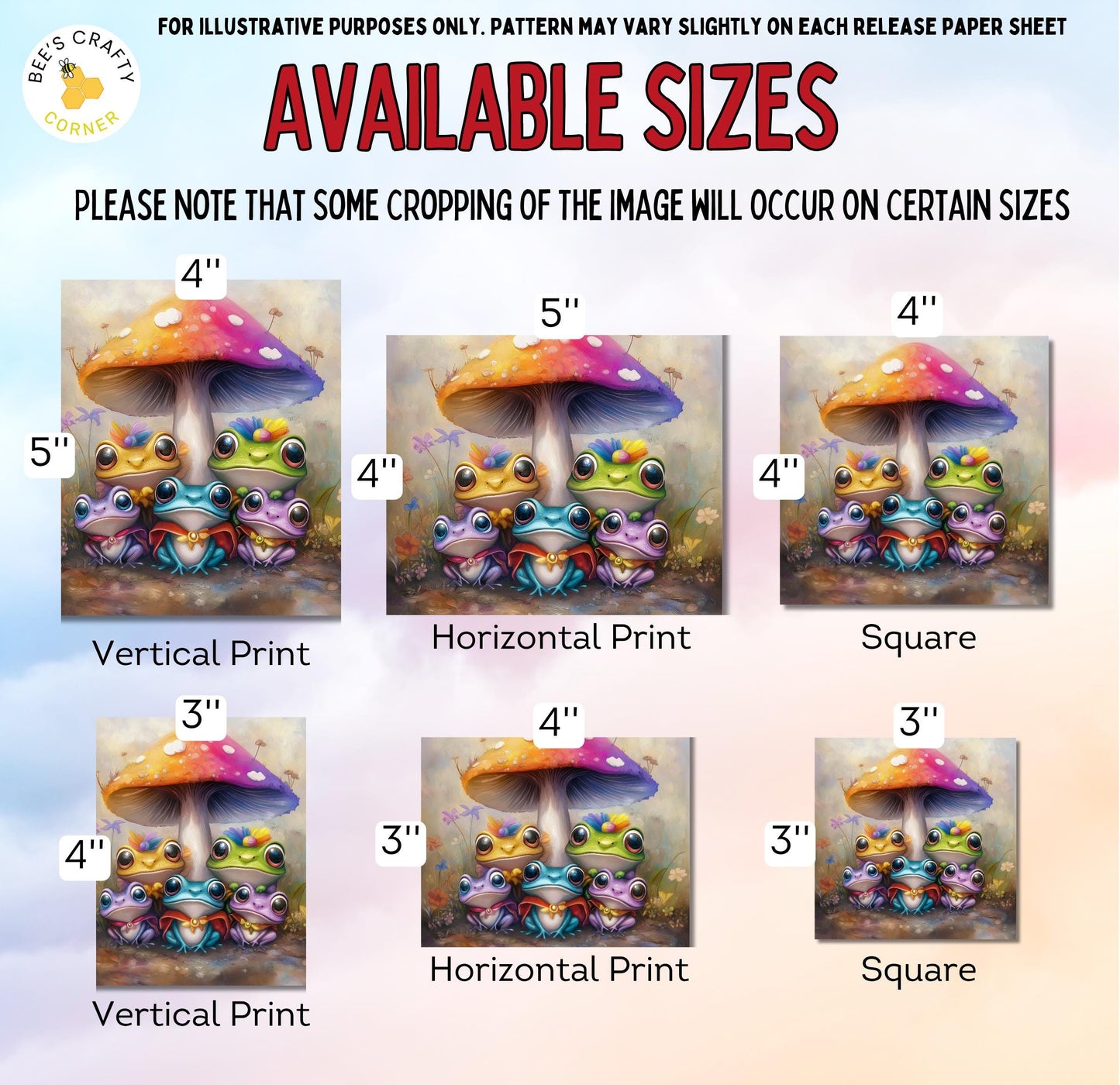 RELEASE PAPER | Toadstool Treasures of Expression by Stacy Deal - Licensed Diamond Painting Release Paper