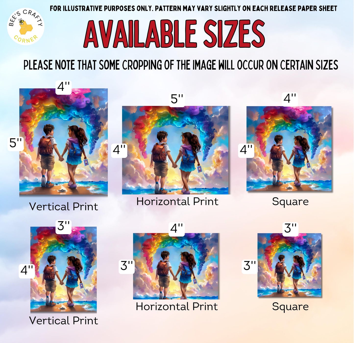 RELEASE PAPER | Through The Spectrum of Color by Stacy Deal - Licensed Diamond Painting Release Paper