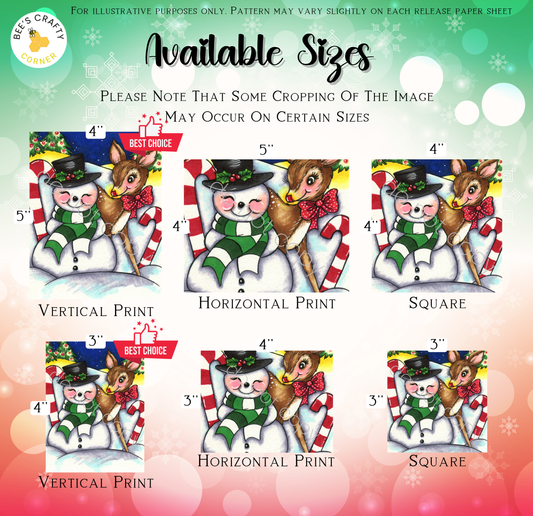 Christmas Joy by ©Regan Kubecek - Licensed Diamond Painting Release Paper