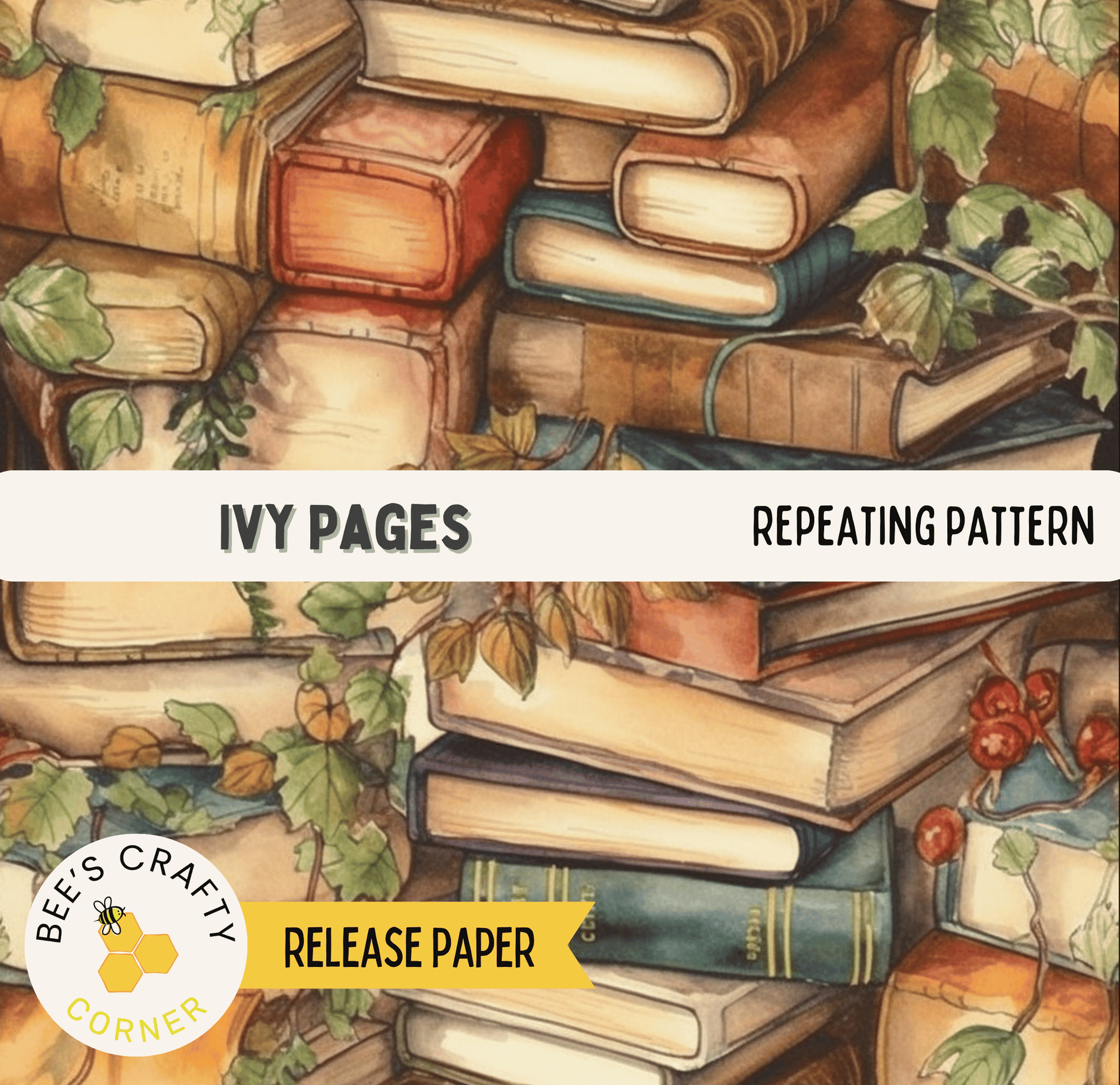 Ivy Pages repeating pattern release paper