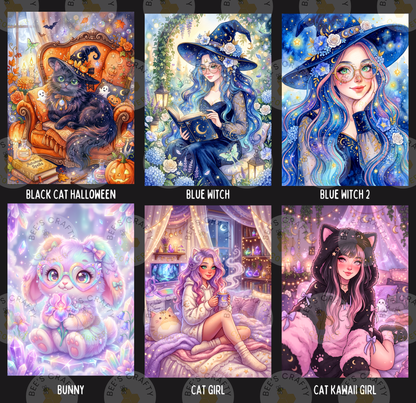 Customizable Pack - Dreamy Witch Licensed Release Papers