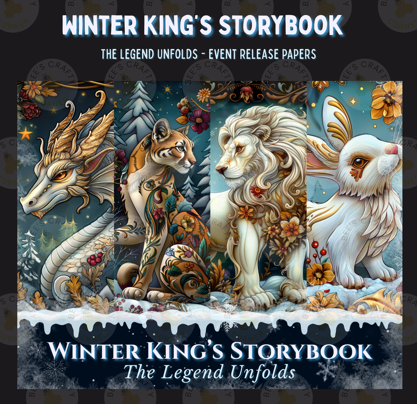 Winter Kings Storybook The Legend Unfolds - Event Release Papers