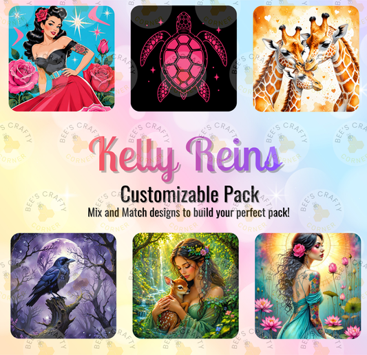 Customizable Pack - Kelly Reins Licensed Release Papers
