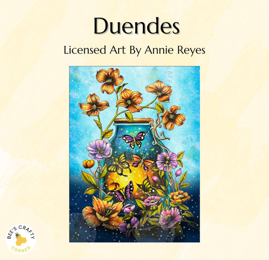 Duendes by Annie Reyes - Licensed Diamond Painting Release Paper