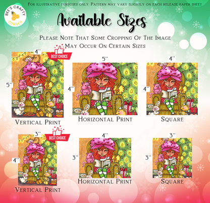 Christmas Stories by Regan Kubecek - Licensed Diamond Painting Release Paper