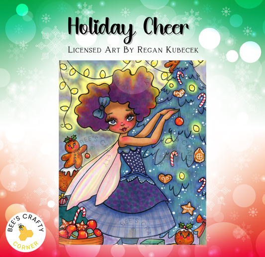 Holiday Cheer by Regan Kubecek - Licensed Diamond Painting Release Paper