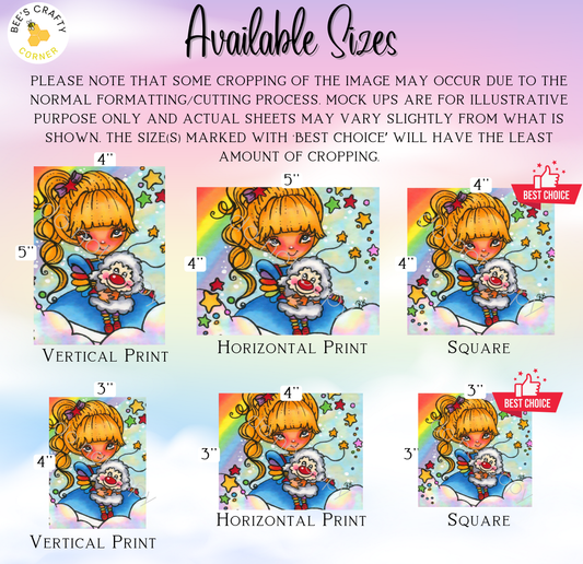 a drawing of a girl with blonde hair