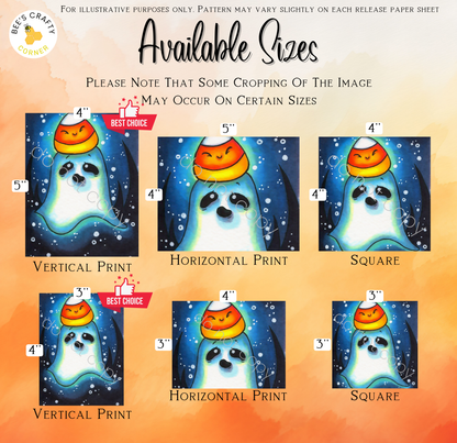 BOOstopher by Regan Kubecek - Licensed Diamond Painting Release Paper