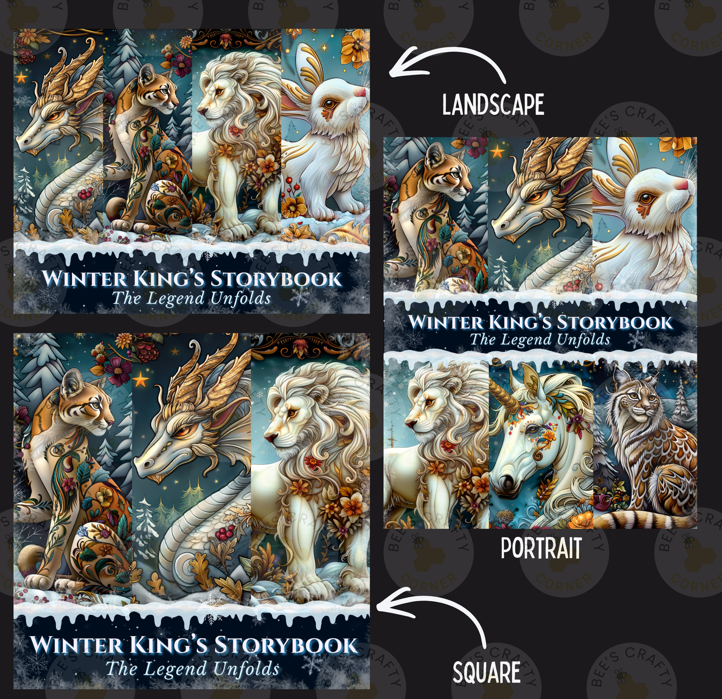 Winter Kings Storybook The Legend Unfolds - Event Release Papers