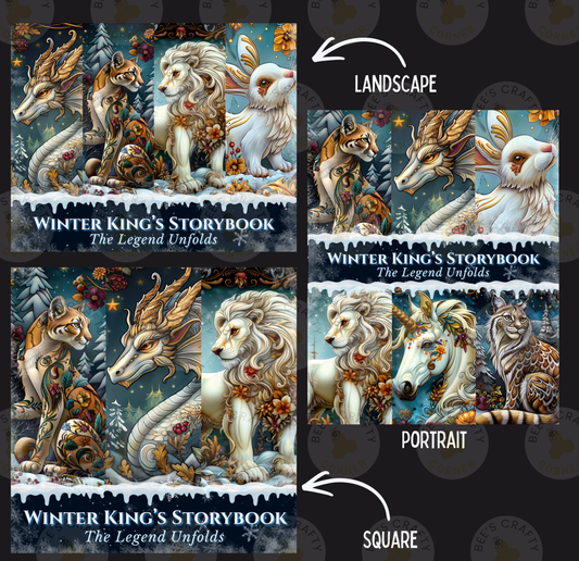 Winter Kings Storybook The Legend Unfolds - Event Release Papers