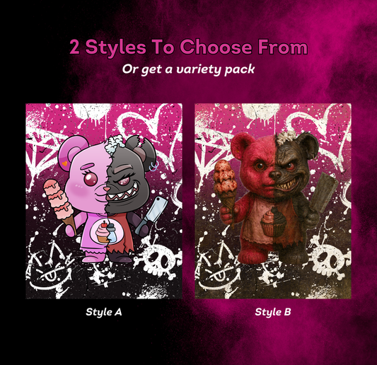 Black and Pink 2026 Event Release Papers - Reusable Diamond Painting Release Paper