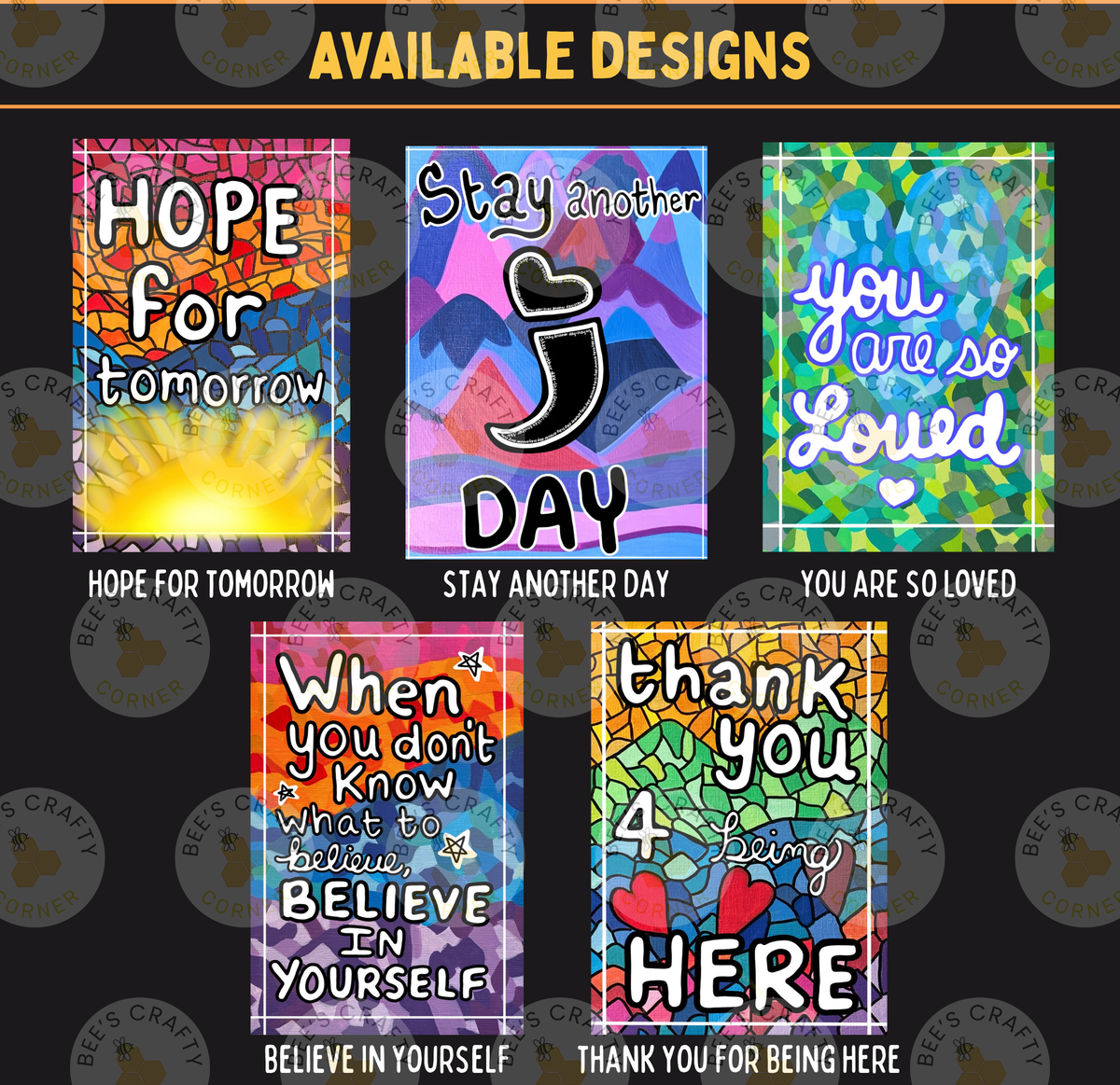 Hope For Tomorrow Series by ©Ashley Hobbs and Chris McGeorge - Licensed Diamond Painting Release Paper