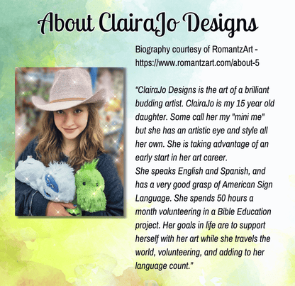 Customizable Pack - ClairaJo Designs Licensed Release Papers