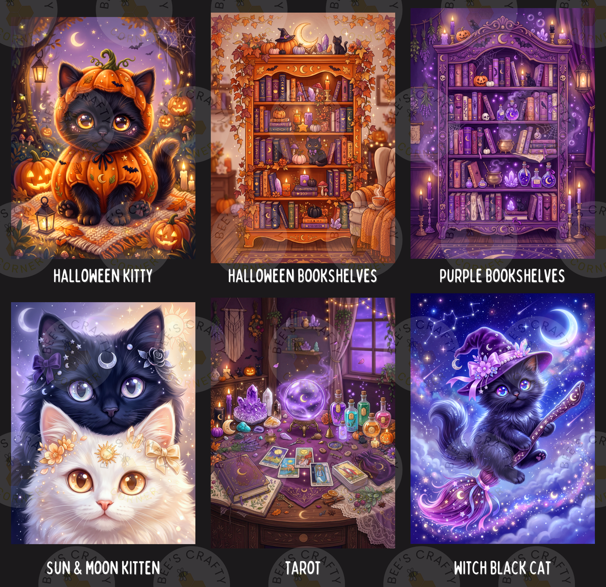 Customizable Pack - Dreamy Witch Licensed Release Papers