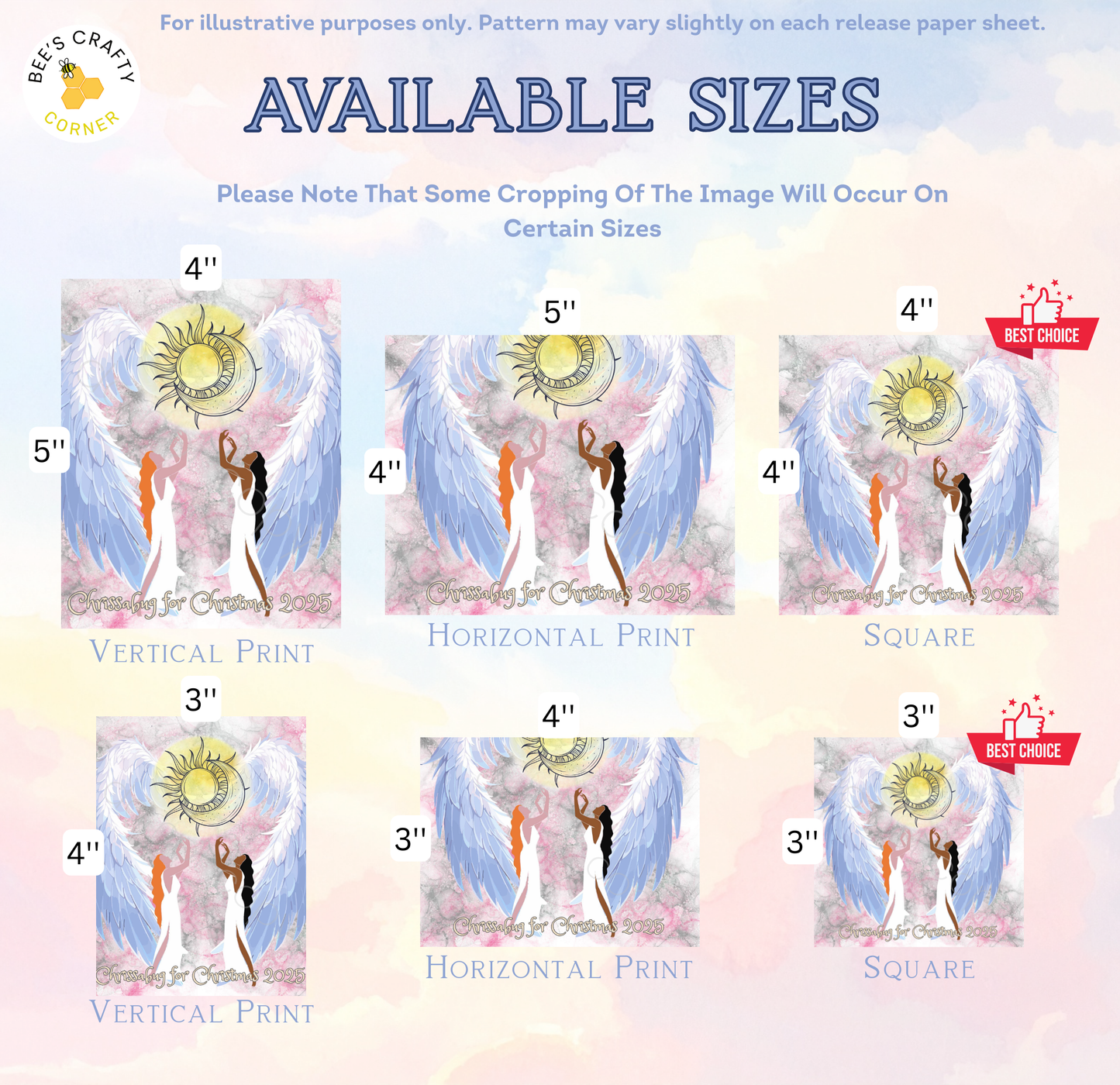 Chrissabug for Christmas 2025 Event Release Papers - Reusable Diamond Painting Release Paper