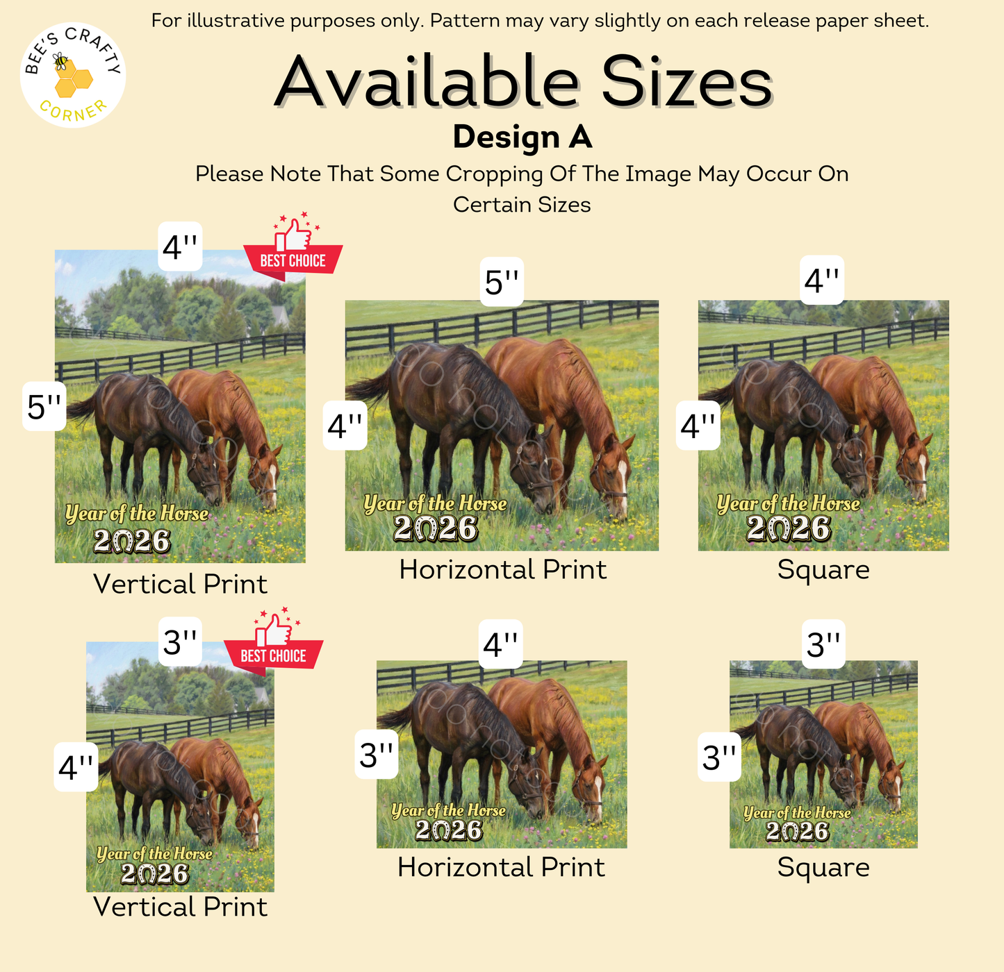 Year of the Horse 2026 Event Release Papers - Featuring Art By Kristin Schwenke Block