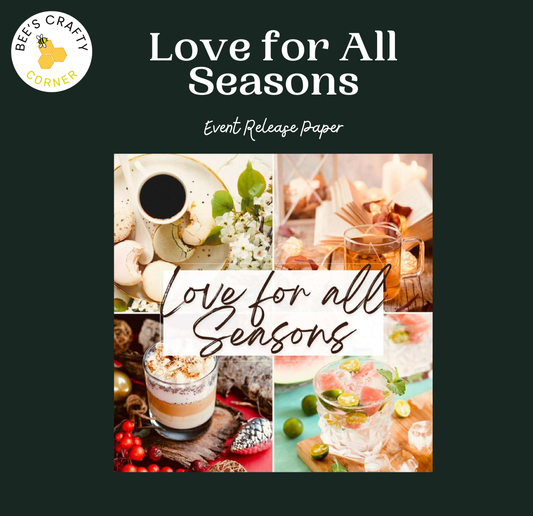 Love For All Seasons Event Release Papers - Reusable Diamond Painting Release Paper