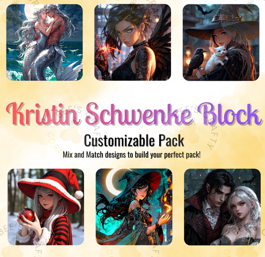 Customizable Pack - Kristin Schwenke Block Licensed Release Papers