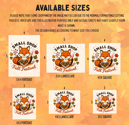 Small Shop Festival - Event Release Papers