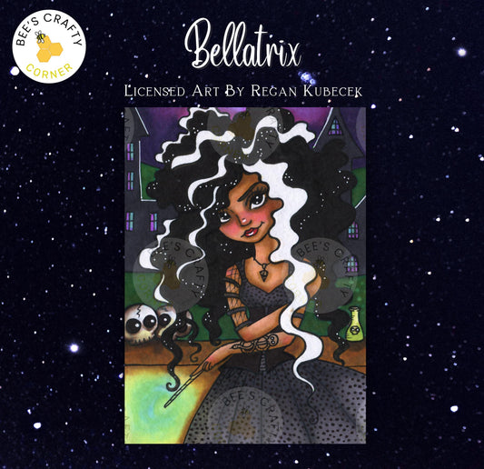 Bellatrix by Regan Kubecek - Licensed Diamond Painting Release Paper