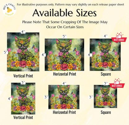 Gato by Annie Reyes - Licensed Diamond Painting Release Paper