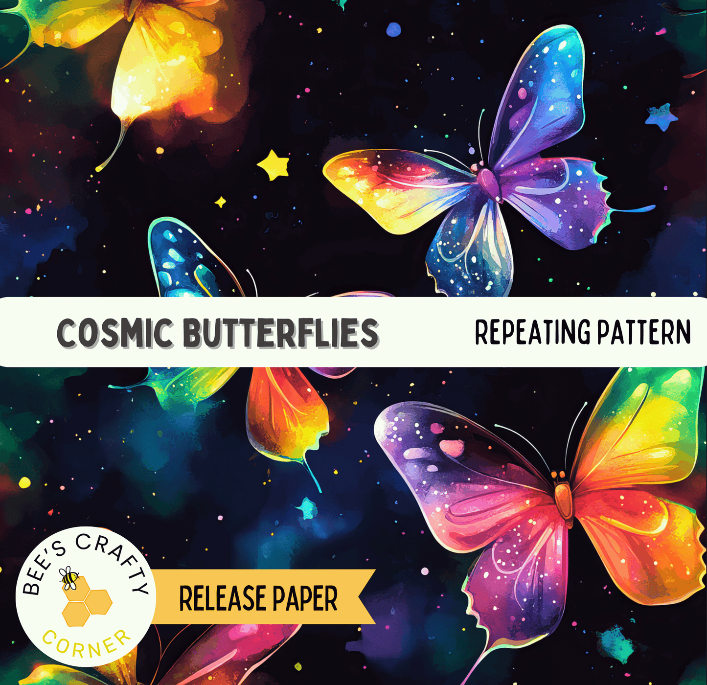 a group of colorful butterflies flying through the air