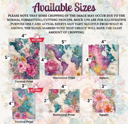 a poster with a bunch of flowers on it