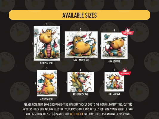 a set of stamps with a cartoon dragon on it